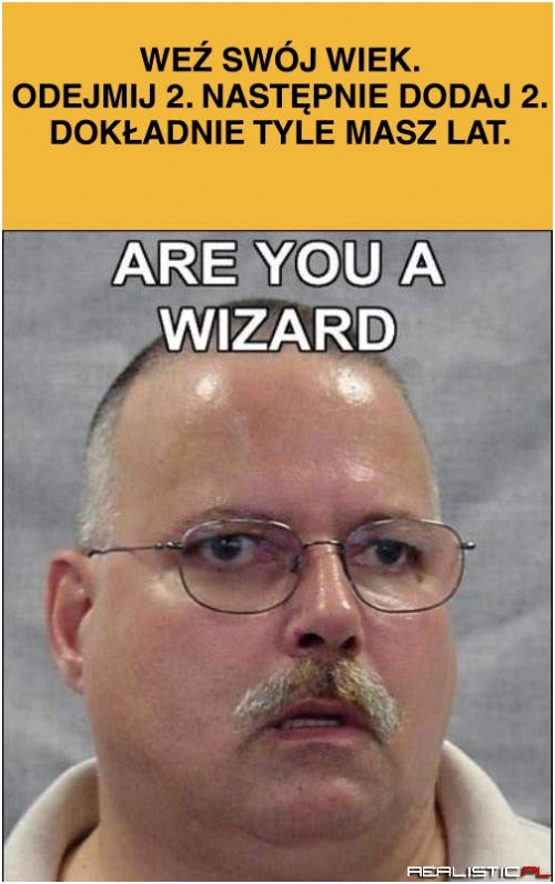 O cholera, czarodziej