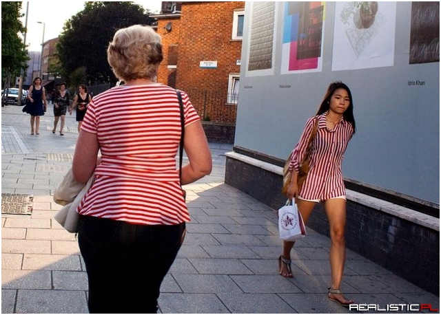 Pionowe paski wyszczuplają