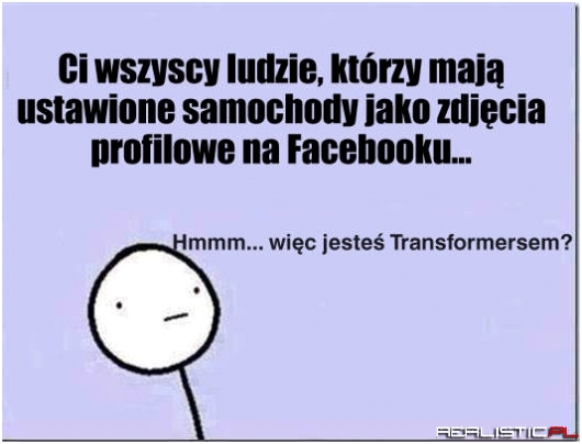 Samochód na profilowym