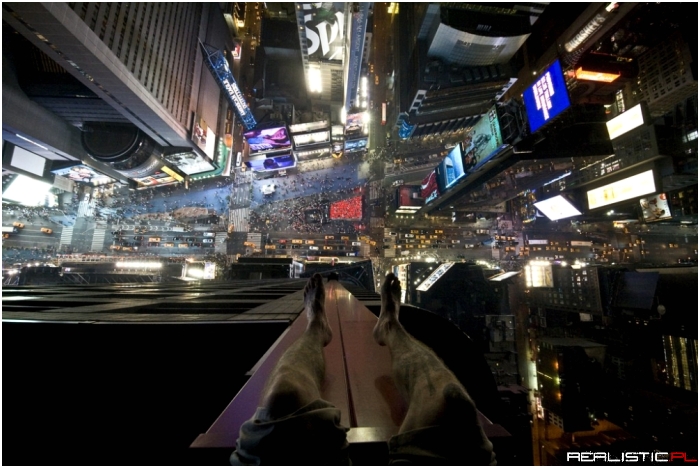 Times Square widziane  z góry