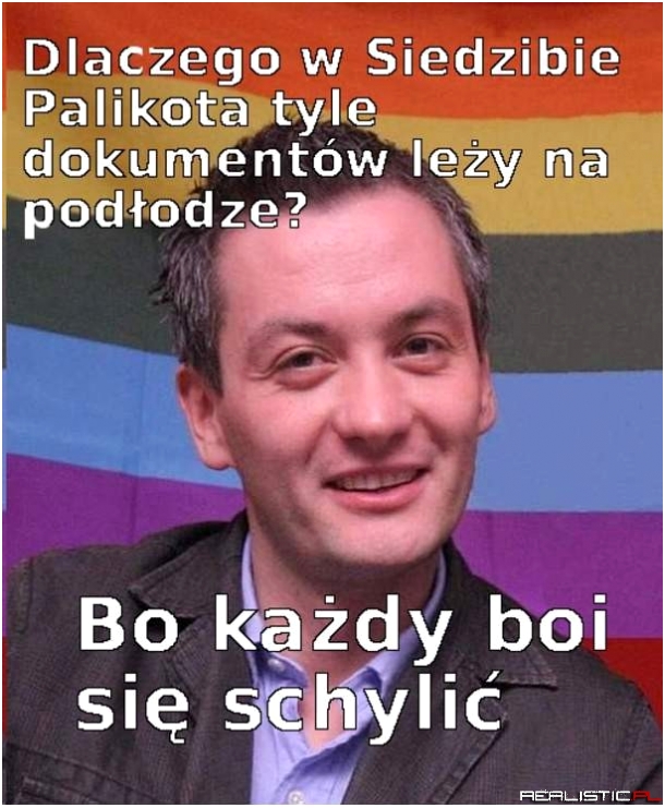To że toleruje to nie znaczy że nie mogę żartować
