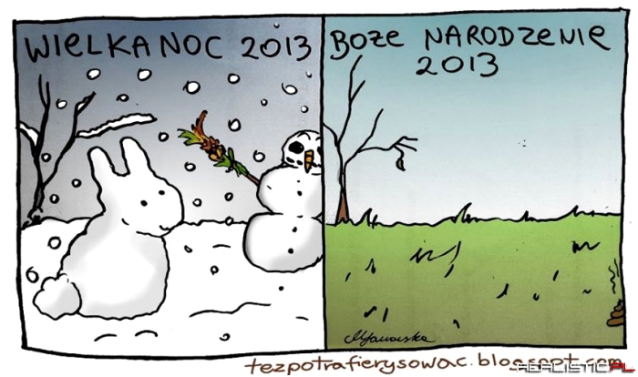 Trochę na odwrót, ale tak też ładnie:)