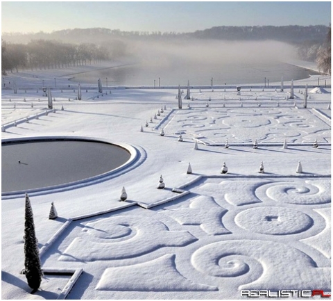 Versailles in winter