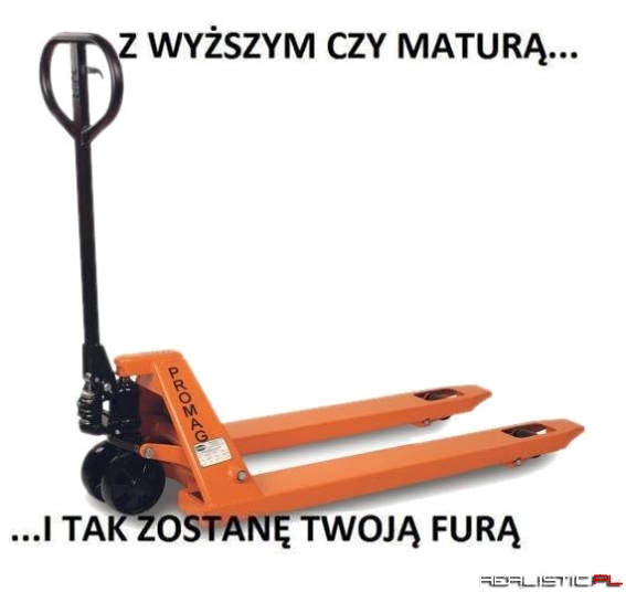 Z wyższym czy maturą