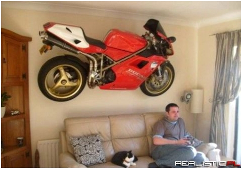 Ciekawe miejsce na motor