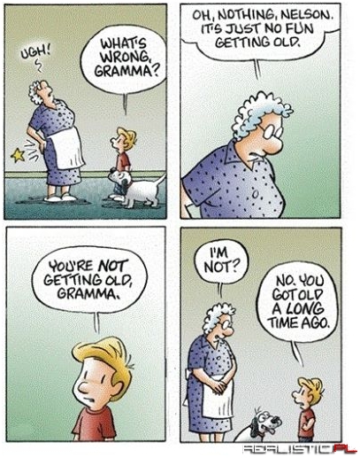 Co się stało babciu?