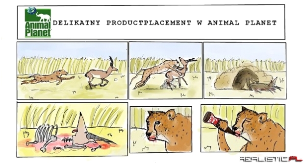 Delikatny product placement w filmach przyrodniczych