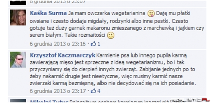 Karmienie psa mięsem 