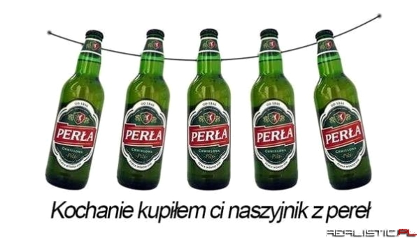 Naszyjnik z pereł..