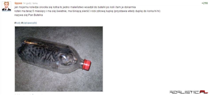 Pan Butelka :)