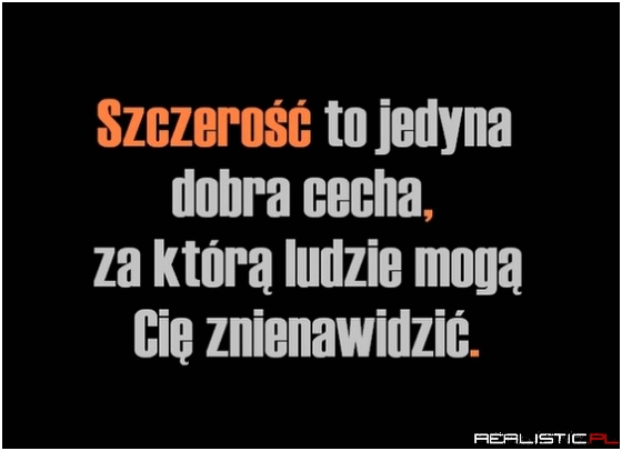 Prawda o szczerości