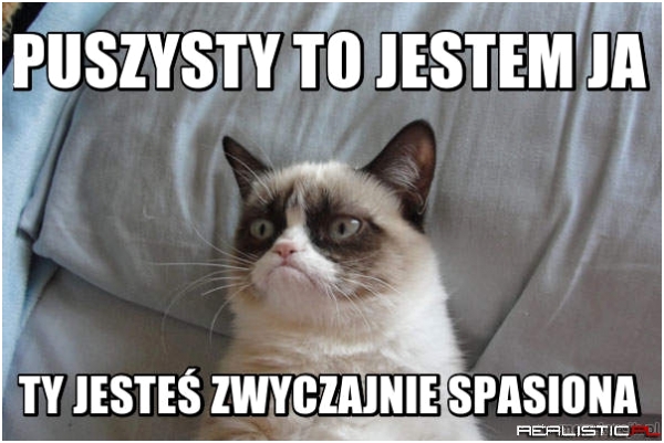 Puszysty to jestem ja