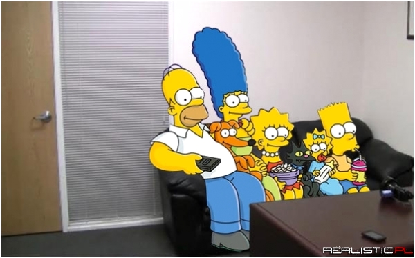 Simpsonowie na kanapie