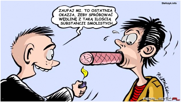 Smolista wędlina...