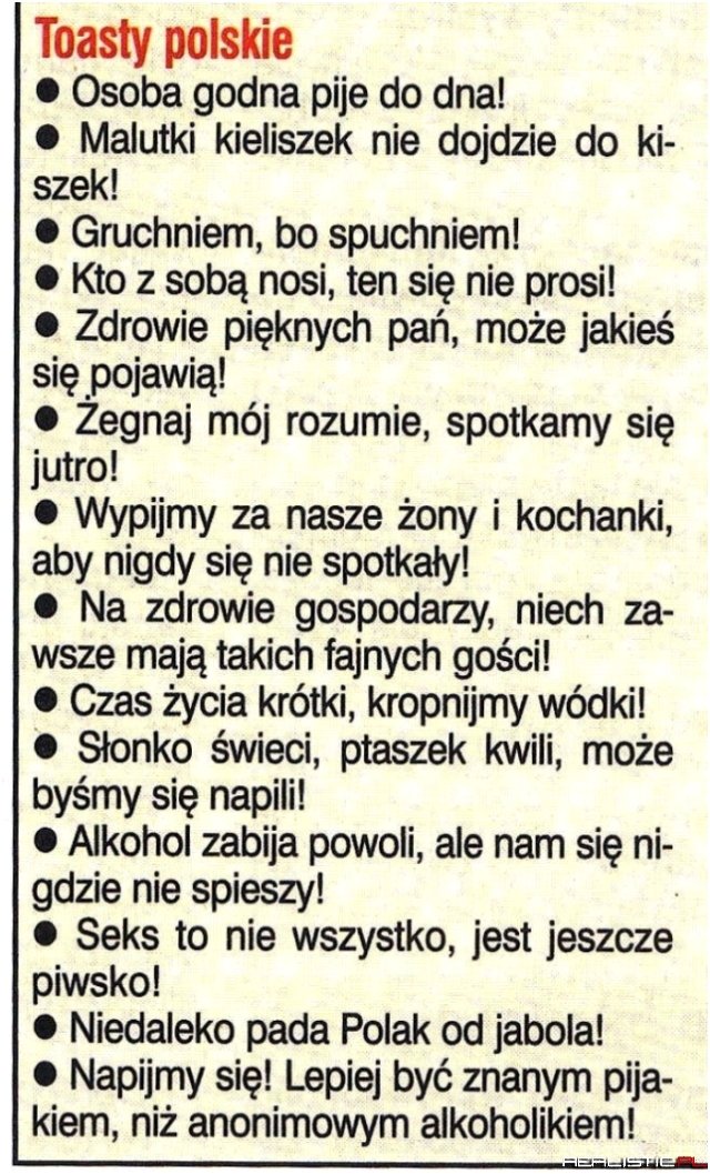 Toasty polskie