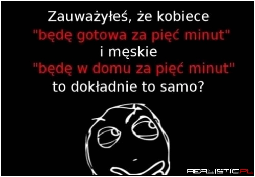 Zauważyłem...