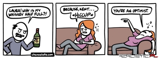 Bottle Half Full