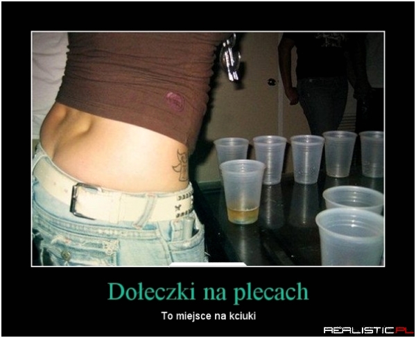 Dółeczki na plecach