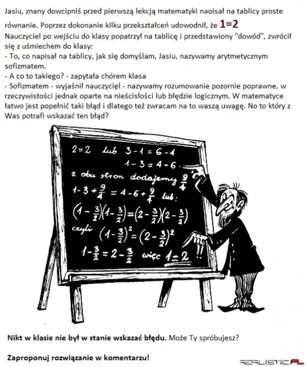 Jasiu znany dowcipniś