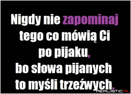 Nigdy nie zapominaj...