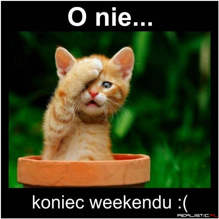 O nie...