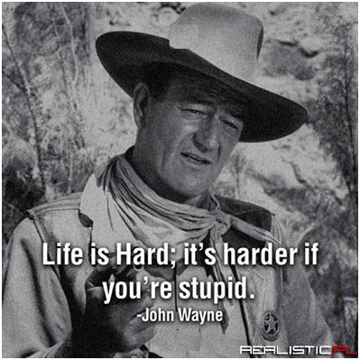 Thank you John Wayne