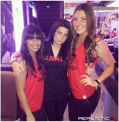 That awkward moment when your shirt is supposed to say Canada