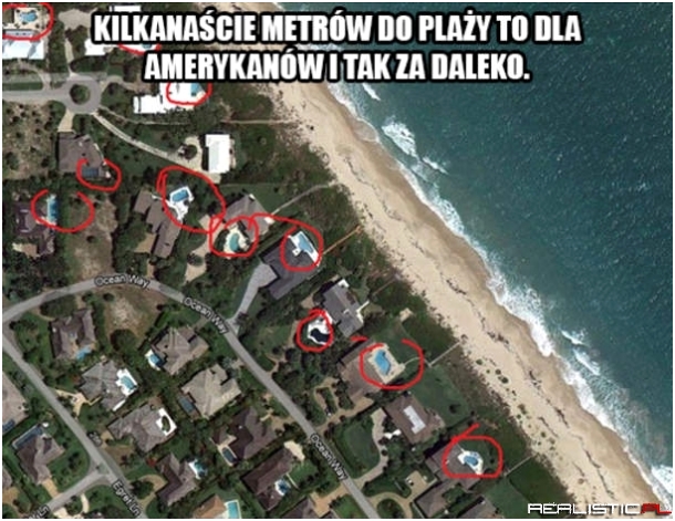 Kilkanaście metrów do plaży