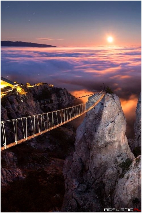 Mount Ai-Petry at Night, Crimea