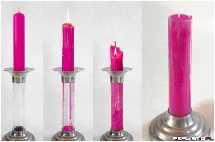 Oszczędna świeczka