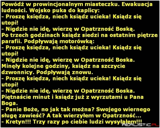Tak działa opatrzność boska