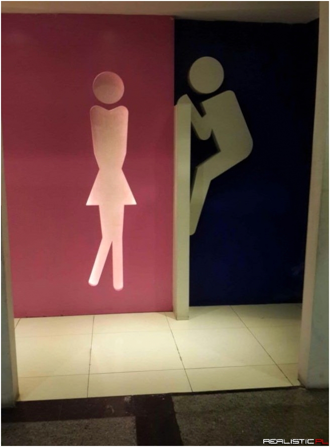 Toaleta dla pań i dla panów