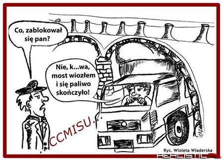 Co, zablokował się pan