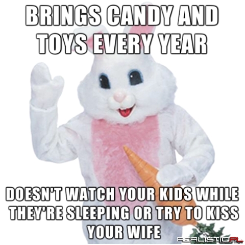Good Guy Easter Bunny