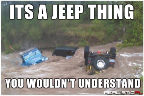 Its a jeep thing