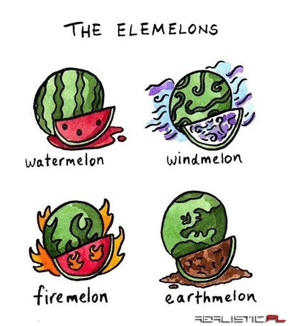 To the guy who said there should be melons of all elements