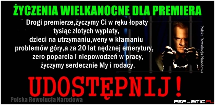 yczenia dla premiera