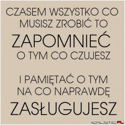 Zapomnieć