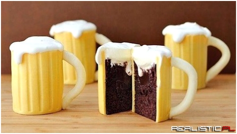 Beer Cupcakes With Bailey