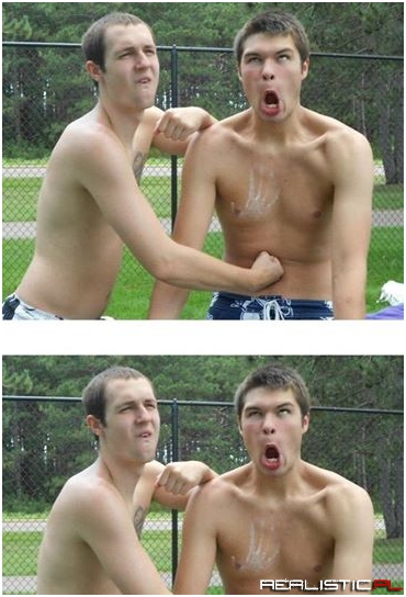 Cropping can really change the context of a picture