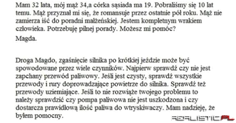 Czy mężczyzna potrafi doradzić kobiecie