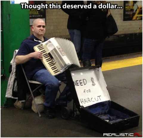 Deserved a dollar
