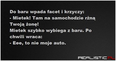 Do baru wpada facet