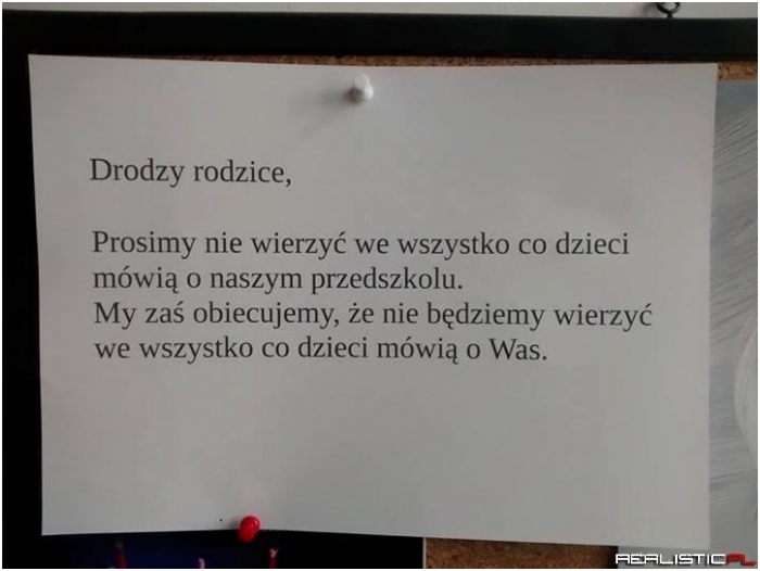 Drodzy rodzice