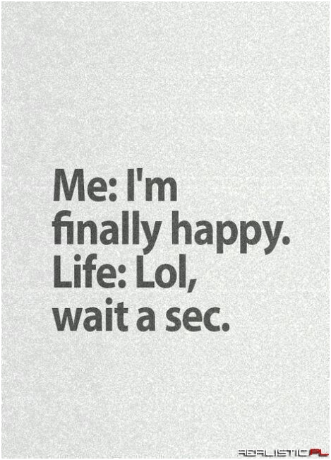 Finally happy