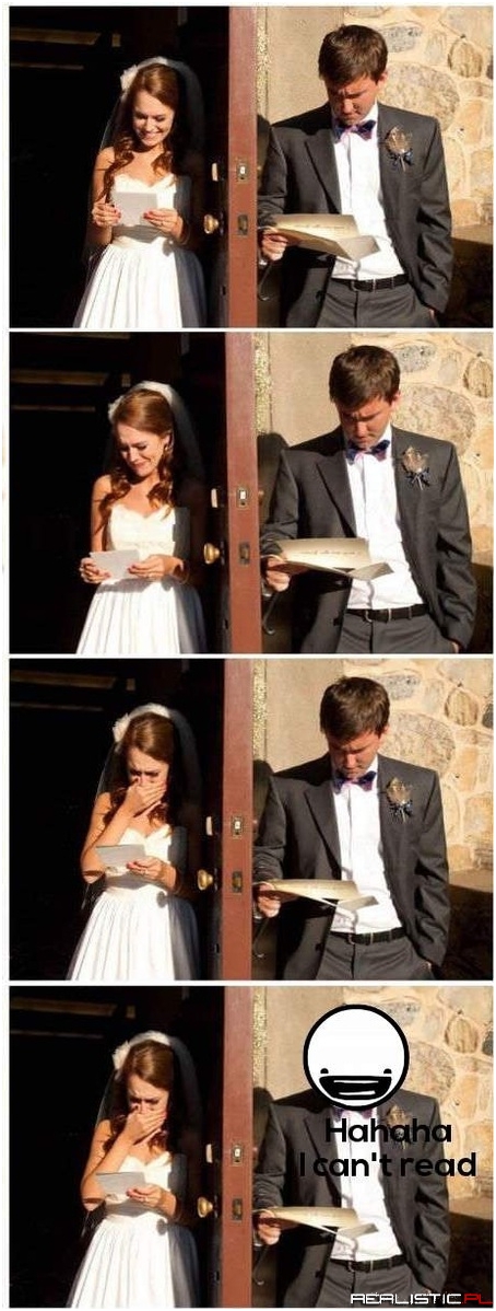I cant read