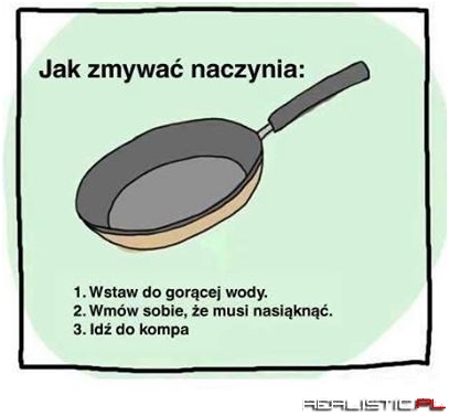 Jak zmywać naczynia