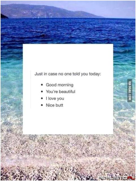 Just in case