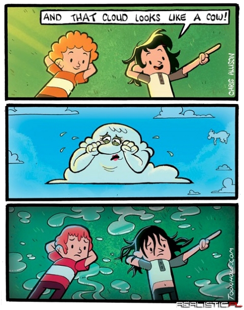 Like a cow