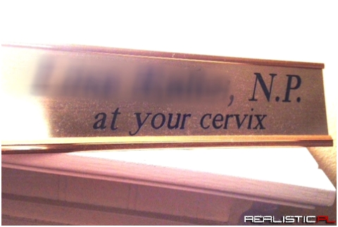 My Gynecologist Has a Sense of Humor